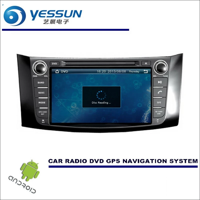 YESSUN для Nissan Sylphy/Pulsar Sentra CD DVD gps плеер Navi Радио стерео HD экран Автомобильный мультимедийный навигатор Wince/Android