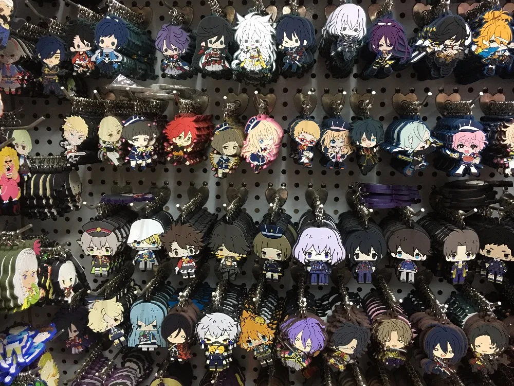 Fate stay night/Touhou project/KUROKO NO BASK оригинальные японские аниме фигурки резиновые подвески для мобильного телефона/брелок/ремешок