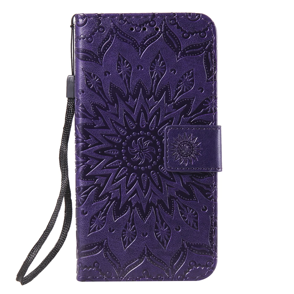 Purple Чехол-книжка для Xiao mi Play A2 Lite mi 9 POCO F1 с откидной подставкой для телефона, чехол-кошелек для Red mi 7 Note 6 Pro Note 5 Pro 5A Prime 4X GO - Цвет: Purple