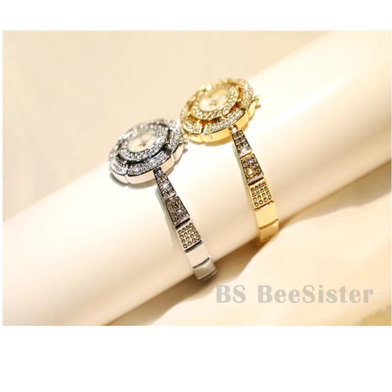 Женские кварцевые часы со стразами модные роскошные|Женские наручные часы| |