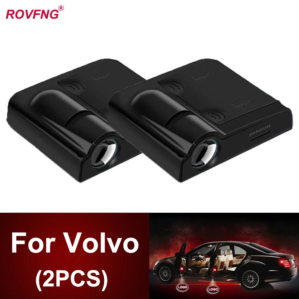 ROVFNG двери автомобиля светильник s для Volvo XC90 XC60 XC70 960 C30 C70 S40 S60 S70 S80 V40 V50 V60 V70