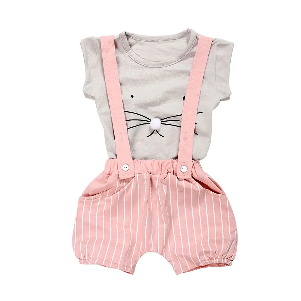 Комплект детской одежды из 2 предметов футболки и шорты одежда для маленьких