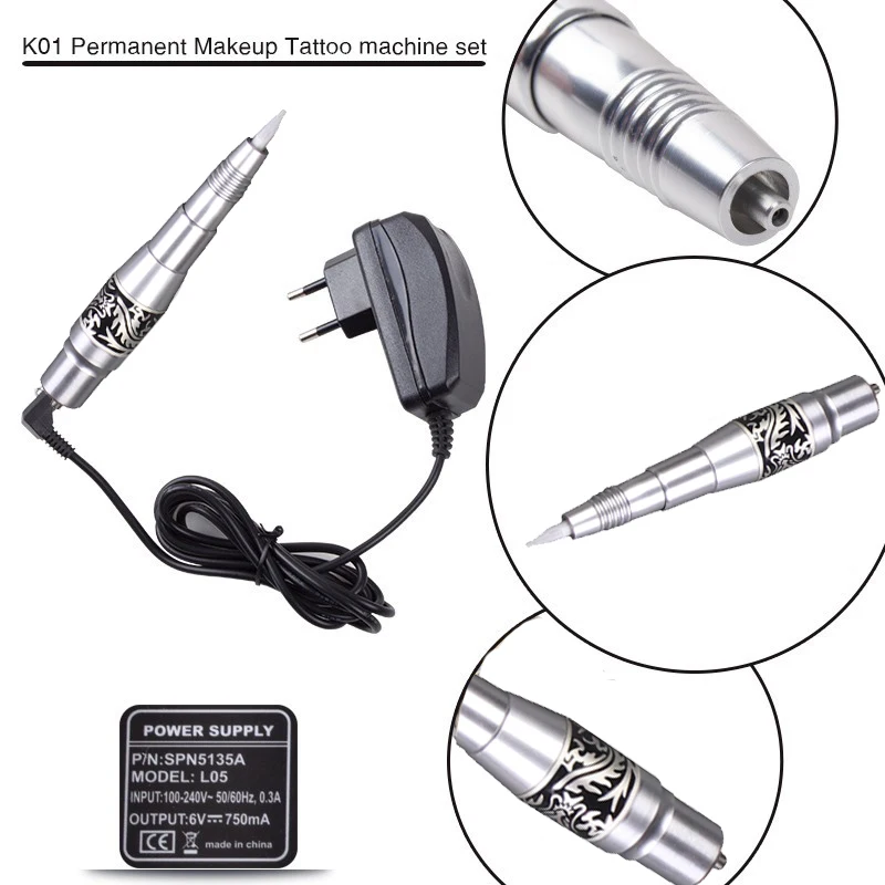 Перманентный макияж ручка машина бровей Тату пистолет боди арт уход за лицом