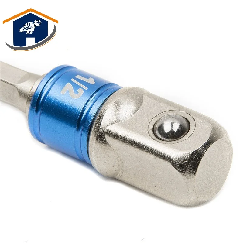 HS инструменты 3 шт. набор адаптеров с шестигранным хвостовиком 1/4 &quot3/8&quot 1/2