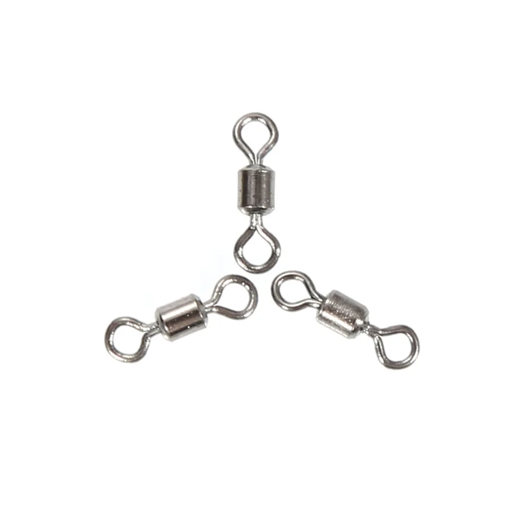 50 шт./упак. рыболовный коннектор шариковый подшипник поворотное твердое кольцо 3 4