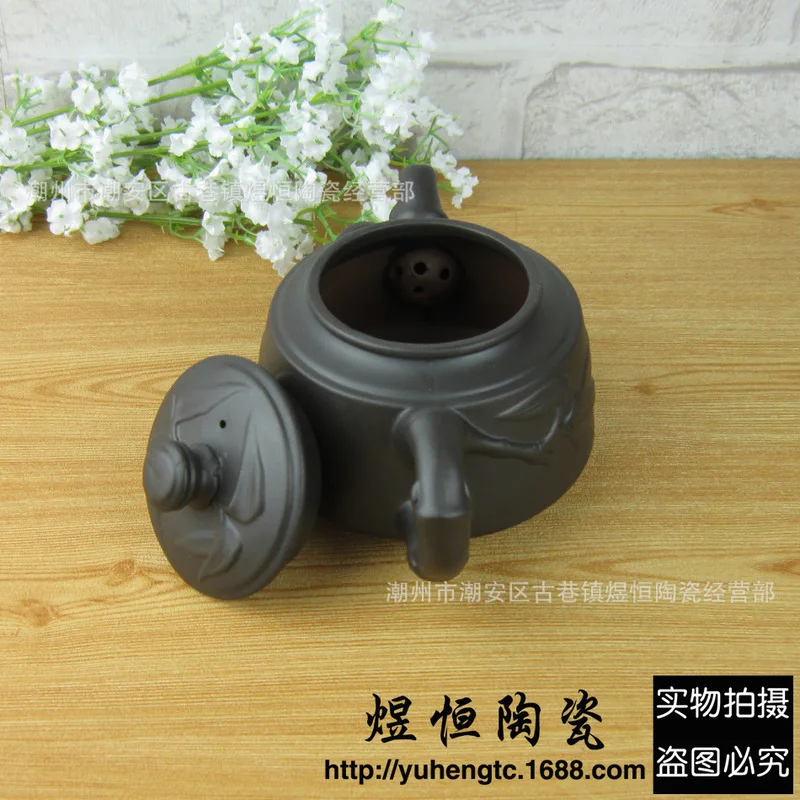 and large bamboo pot specials yixing violet arenaceous kettle can be mixed batch of 400 ml is the capacity | Дом и сад