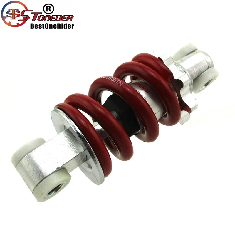 STONEDER 100 мм 750lbs амортизатор подвески для 2 такта 33cc 43cc 47cc 49cc Minimoto дети ATV Quad карманный велосипед Go ped самокат