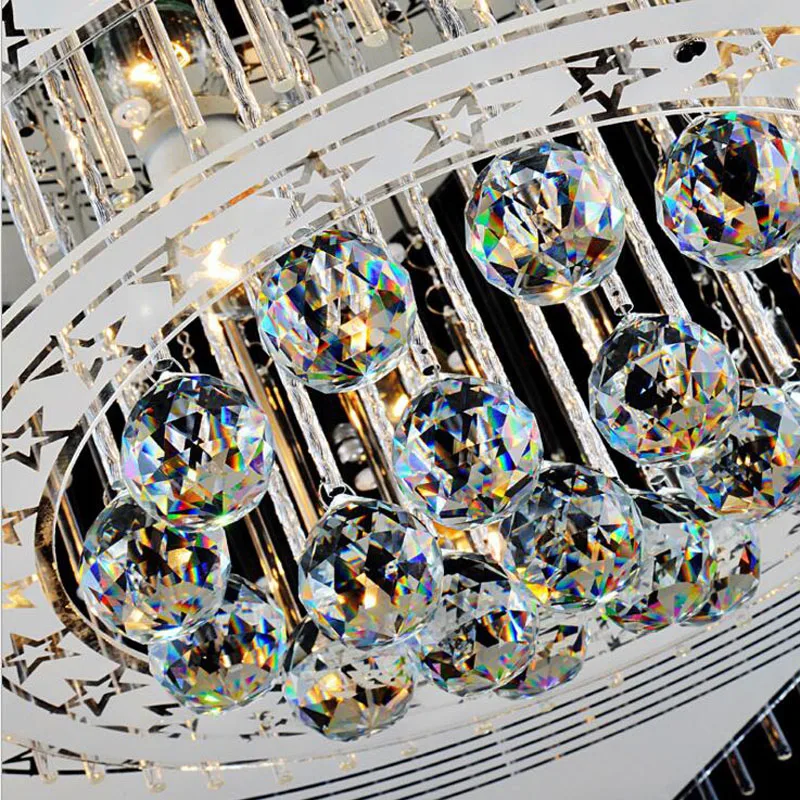 Светильник для гостиной современный минималистичный хрустальный светильник