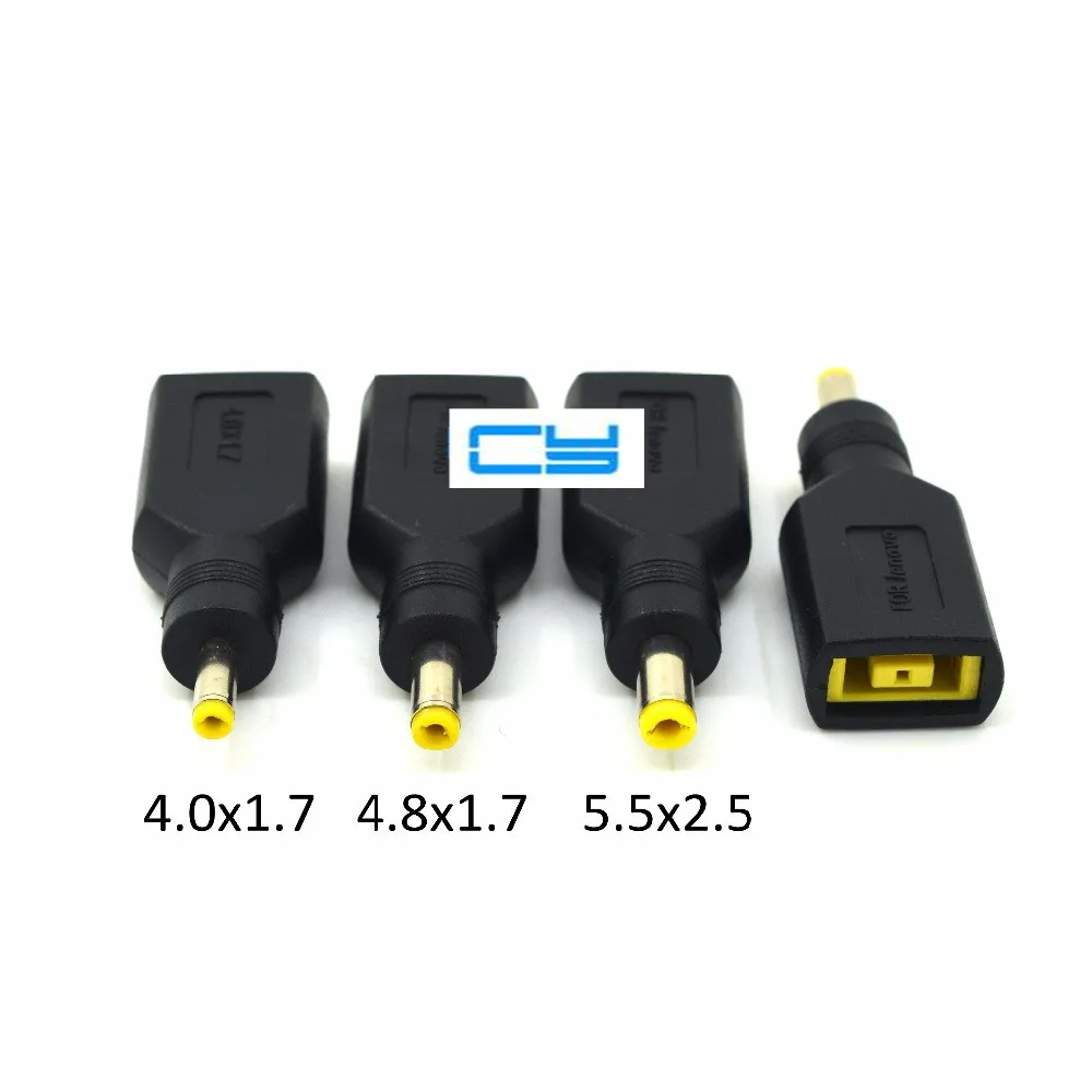 Адаптер питания постоянного тока в YOGA разъем 4 0*1 7 мм 0 1 и 8*1 5 5*2 для Lenovo X1 Carbon DC JACK