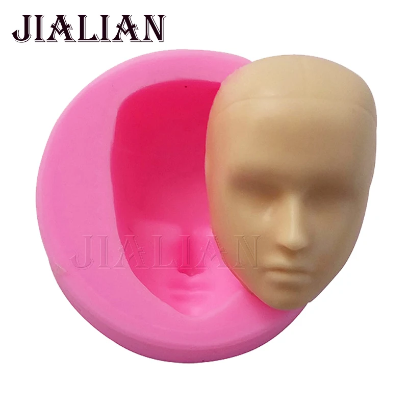 aliexpress.com - DIY Boy man Face Silicone Mold head Fondant Molds Cake Decorating Tools Chocolate Gumpaste Mould Polymer Clay Resin Molds T790