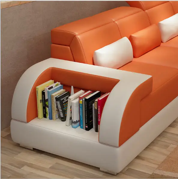 Набор угловых диванов для гостиной L образные секционные диваны из натуральной