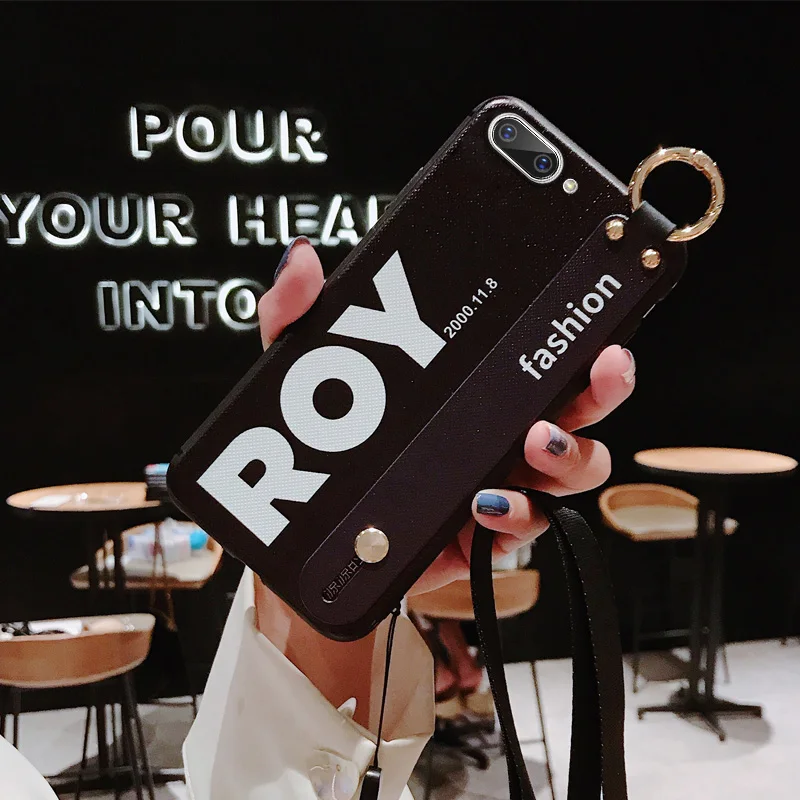 Aoweziic Tide брендовый наручный ремешок для iPhone 8 7plus 6 s чехол телефона xs mas xr мягкий