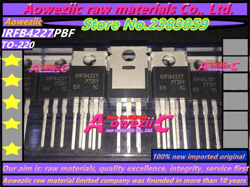 Aoweziic+ новая импортная оригинальная IRFB4227PBF IRFB4227 FB4227 до 220 N-channel 200V 65A MOS прибор PDP переключатель