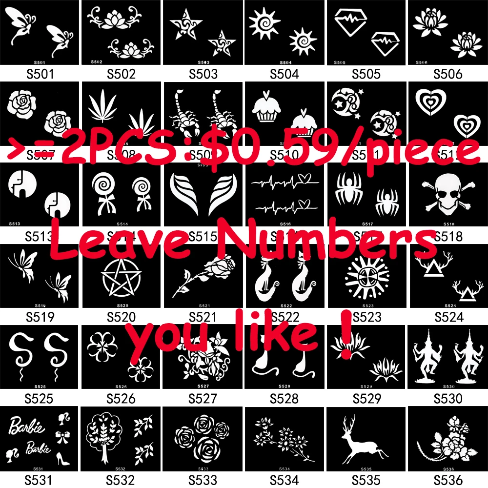 Крутой 1 шт. маленький индийский трафарет для татуировок хной сделай сам здоровье