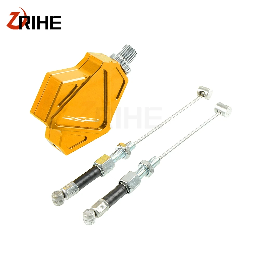 Gold Для HYOSUNG GT 250R 650R GT250R 2006-2010 GT650R 2006-2009 аксессуары для мотоциклов алюминиевый трюк сцепления Тяговый кабель системы двигателя - Цвет: Gold