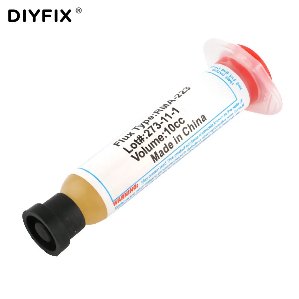 Паяльная паста DIYFIX пастообразный флюс SMD SMT PCB запасные части 10cc для ремонта пайки