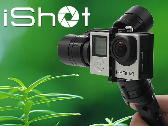 Ультрапортативный 3-осевой стабилизатор GoPro Rctimer iShot бесщеточный карданный подвес