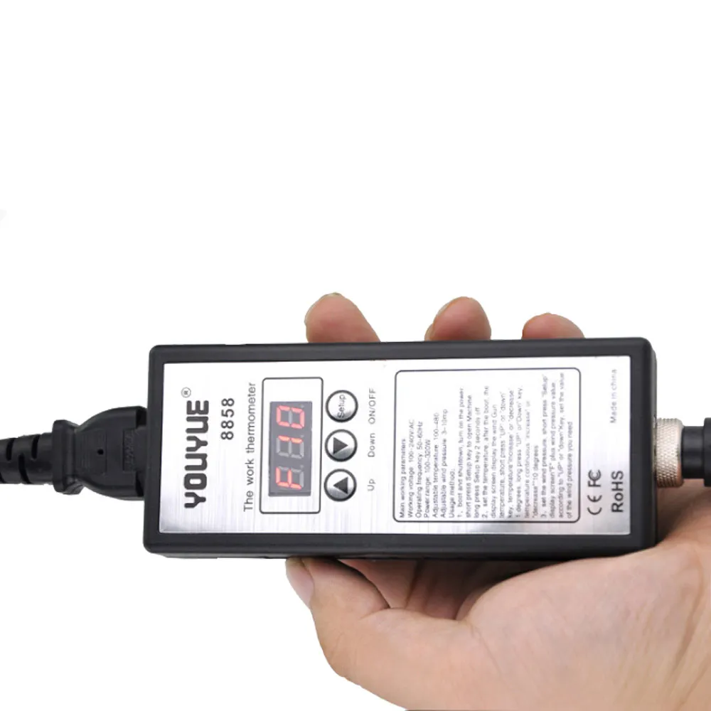 YOUYUE 8858 110 В/220 В Портативная паяльная станция BGA воздуходувка горячего воздуха