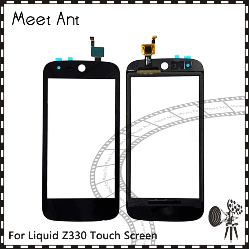 

10pcs/lot High Quality 4.5" For Acer Liquid Z330 Touch Screen Digitizer Sensor Outer Glass Lens Panel