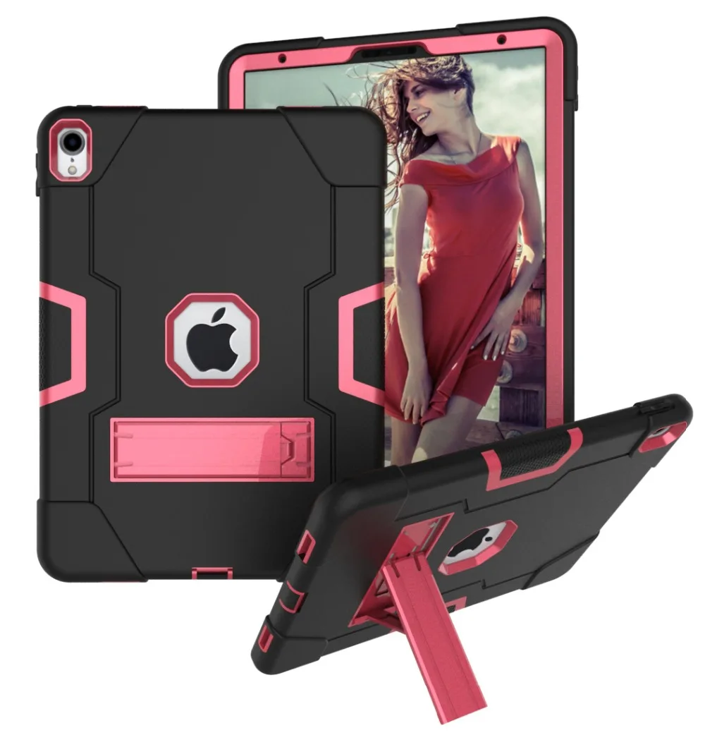 for iPad Pro 11-7 Сверхпрочный Прочный противоударный детский Защитный Гибридный чехол для iPad Pro 1" A80, A2013, A1934 безопасный Чехол - Цвет: for iPad Pro 11-7