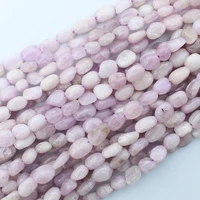 natural 6 10mm kunzite irregular 15inch per strand diy jewelry making we provide mixed wholesale for all items