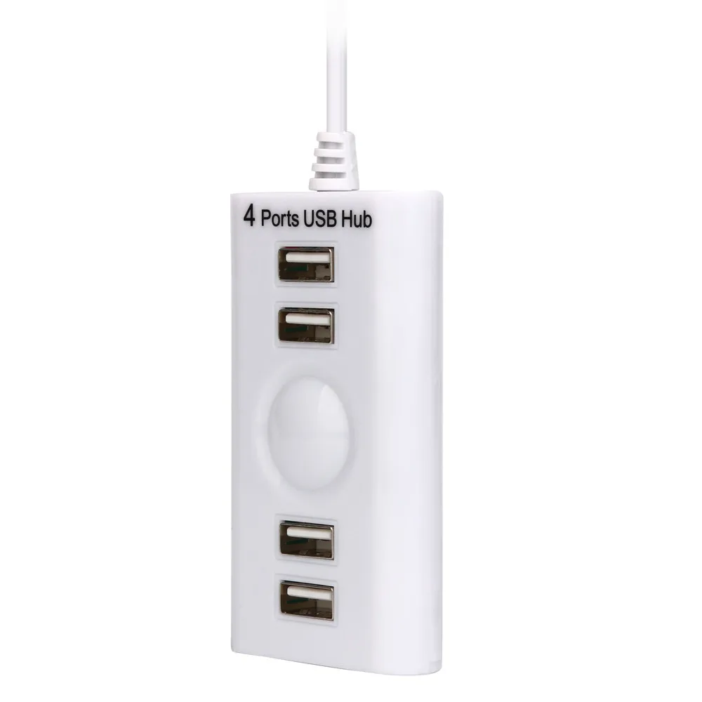 CARPRIE 4 Порты и разъёмы usb-хаб высокого Скорость 4 Порты и разъёмы USB 2,0 концентратор черные туфли высокого качества usb-хаб Портативный OTG разветвитель адаптер для ноутбука 1 м