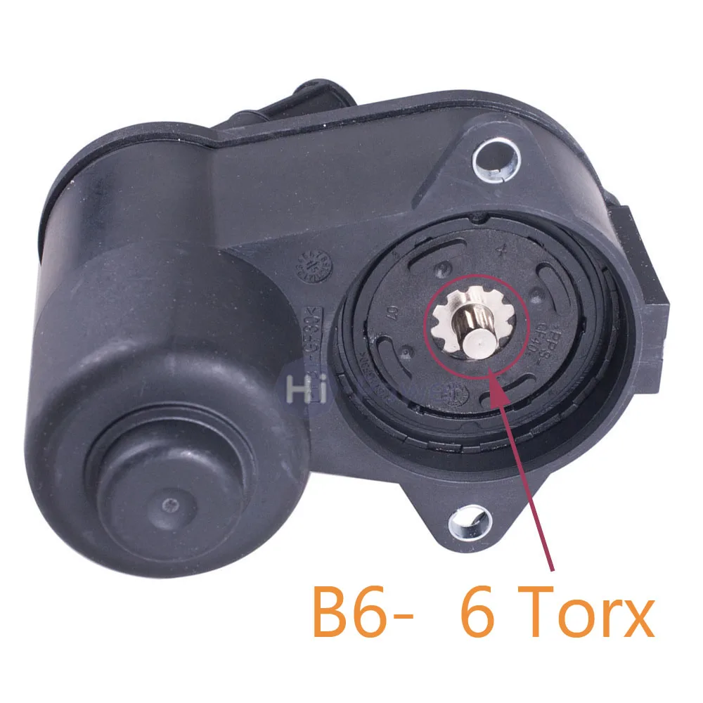 6/12 Torx 3C0998281A 3C0998281B задний суппорт стояночный тормоз Серводвигатель для Passat B6 CC Tiguan Audi 3C0998281 32330208