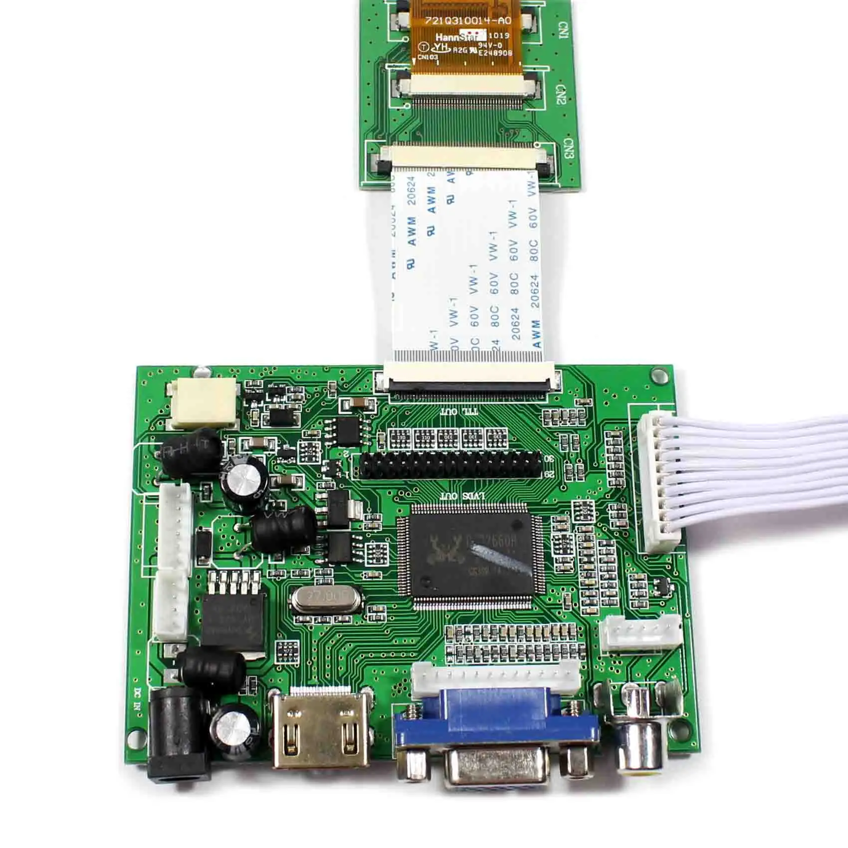 Плата контроллера HD MI + VGA 2AV LCD 5 дюймов 800X480 HSD050IDW1 с сенсорной панелью | Электроника