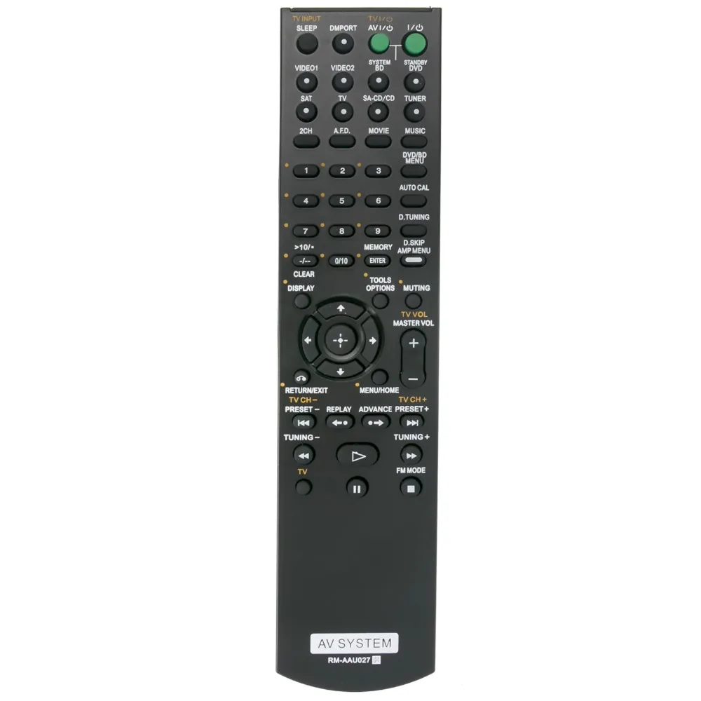 Сменный пульт дистанционного управления для Sony Receiver новый с возможностью