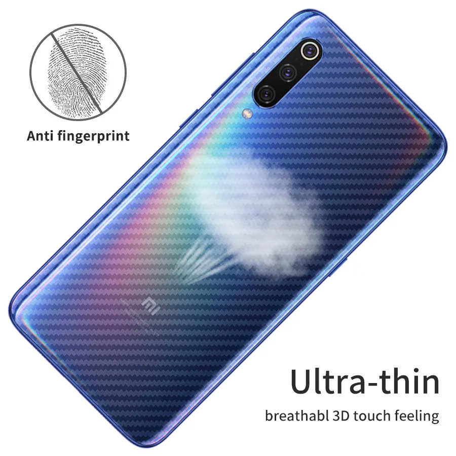 Jappinen 10 шт./лот 3D углеродное волокно задняя крышка протектор экрана для Xiaomi mi 9 SE