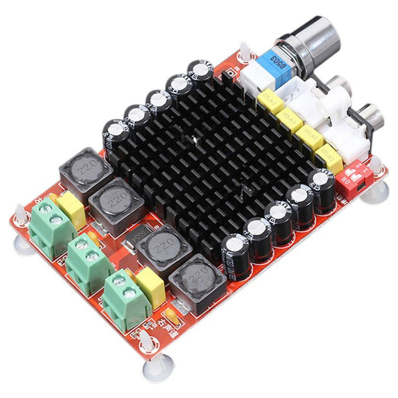 

TDA7498 Class D Digital Amplifier Board Amplifier Audio amplificador 2x100W Dual Channel Audio Stereo AMP