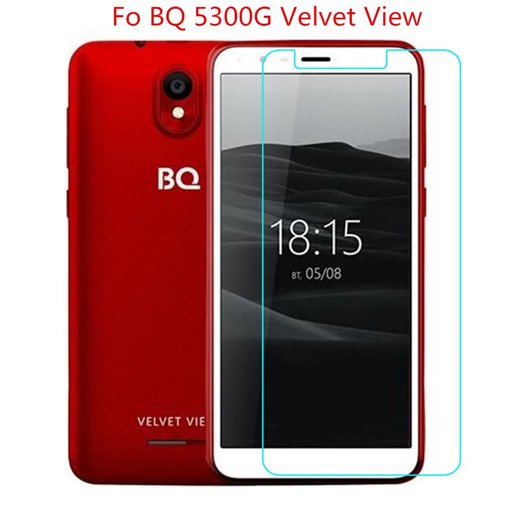 2 шт закаленное стекло для BQ 5300G бархатный вид смартфона Взрывозащищенная защитная пленка fundas для BQ 5300G защита экрана