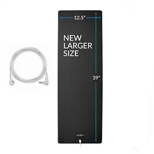 Универсальный коврик для заземления с заземляющим шнуром, розетка для Великобритании, ЕС, Австралии, Токопроводящая с защитой от ЭМП