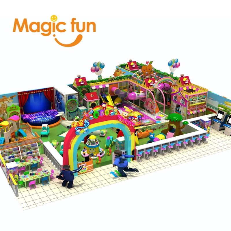 MAGICFUN парк детский внешний развлекательный центр горки для детей детская игровая площадка|Детская площадка|
