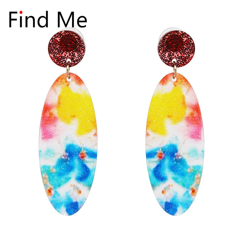 Женские серьги-подвески из смолы Find Me винтажные Многослойные 2019 | Украшения и