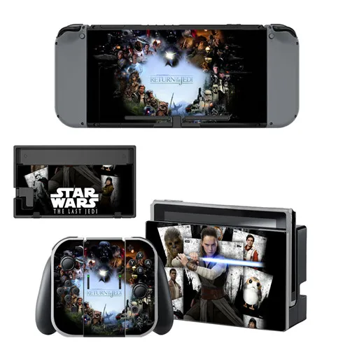YSNS1015 Звездные войны пленка кожа Наклейка Винил для nintendo Switch наклейка кожа для nintendo переключатель NS консоль и Joy-Con контроллер - Цвет: YSNS1015