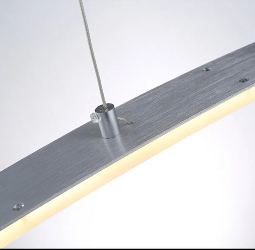 

modern fashion brief creative acryl aluminum led pendant light for dining room living room AC 85-265V 1017