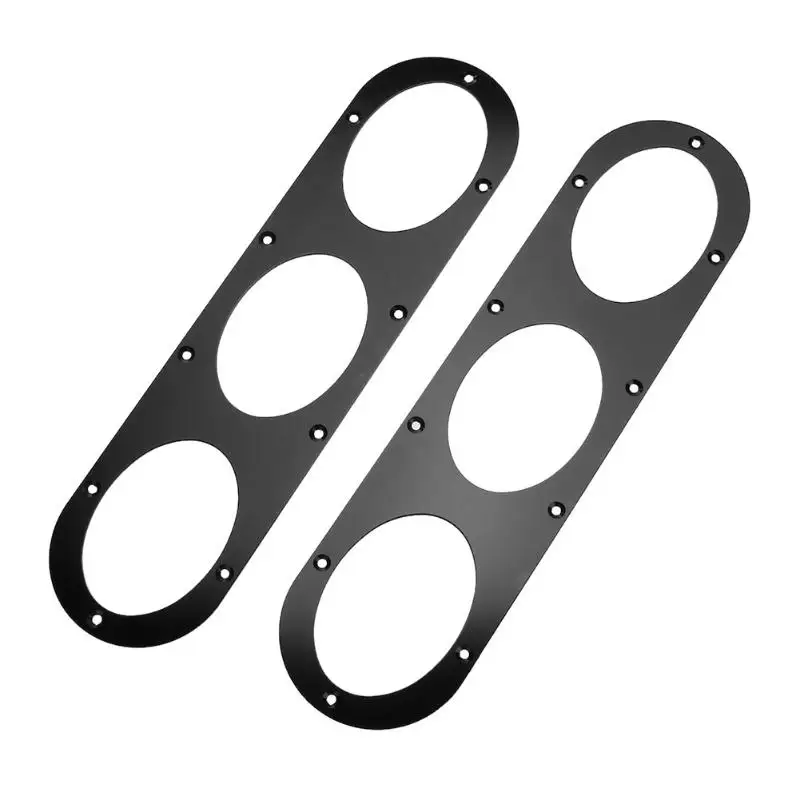 2 шт. автомобильный Стайлинг задний бампер гонки рассеиватель воздуха панели