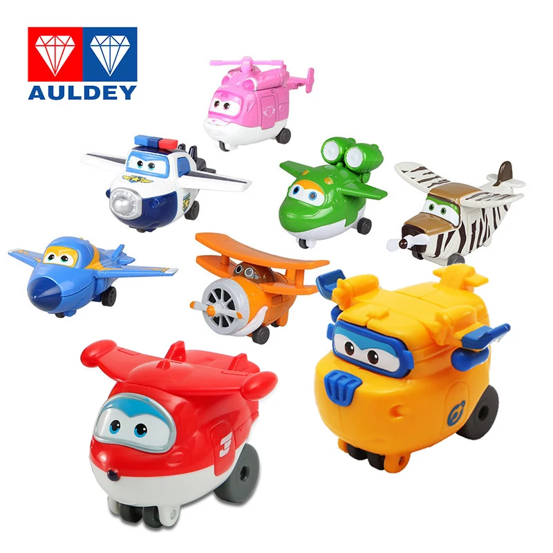 3 см Super Wings JET DONNIE BELLO JEROM DIZZY деформированный самолет фигурка робота персонаж