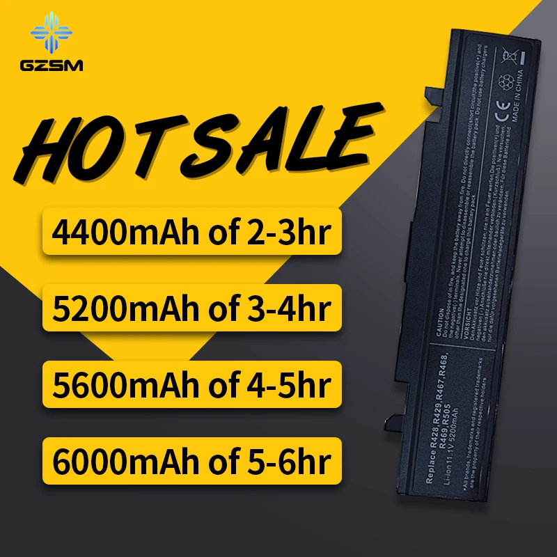 Аккумулятор для ноутбука HSW 5200 мАч Samsung AA PB9NC5B PB9NC6B PB9NC6W RC410 RC510 RC710 RF411 RF711 R478|notebook