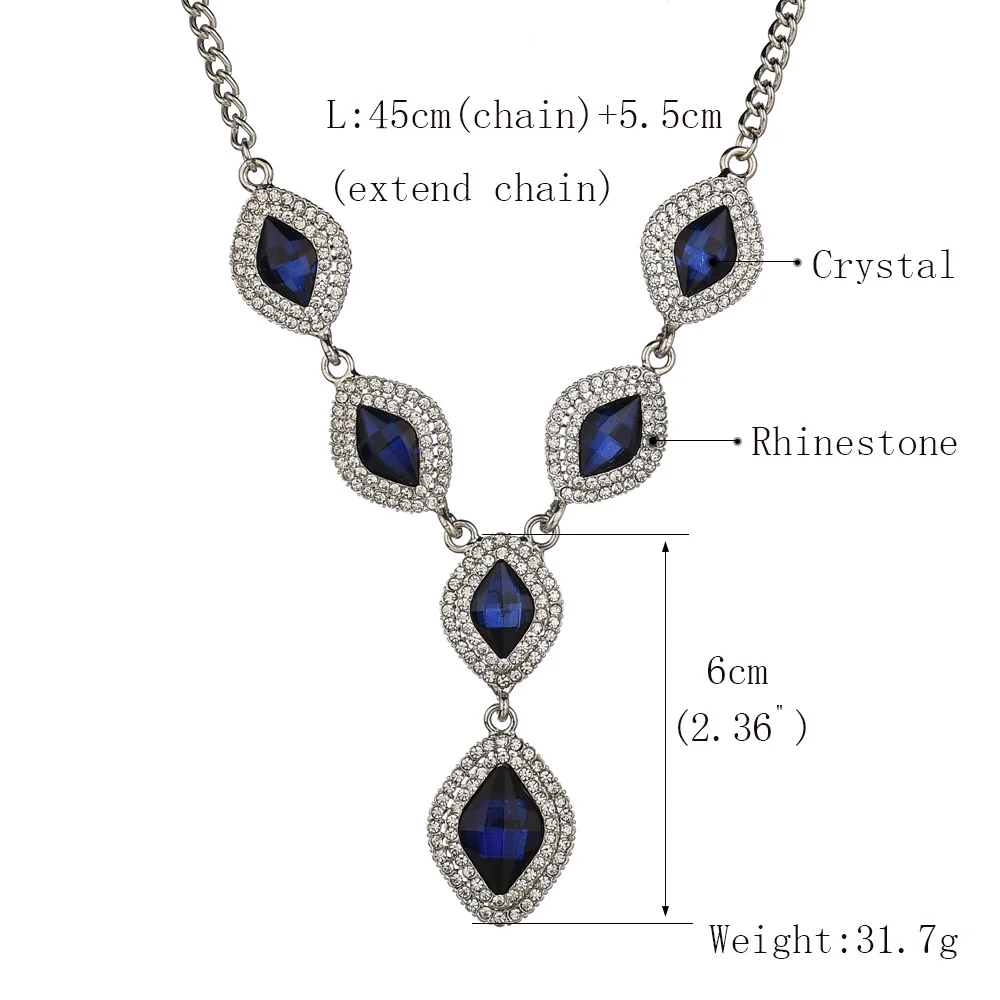 2019 Модная горячая распродажа нового дизайна западного стиля многоуровневого плетения колье с камнями-ринестонами и цветочками в виде капельки воды для украшения на вечеринку.