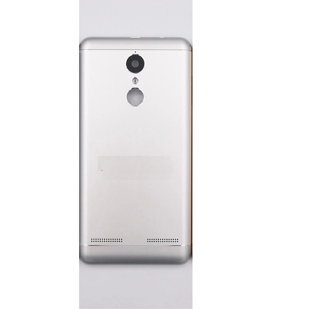 Корпус для lenovo K6 power Задняя крышка батареи запасные части к мобильным телефонам для lenovo K33a48 K33a42 без кнопок громкости питания - Цвет: silver