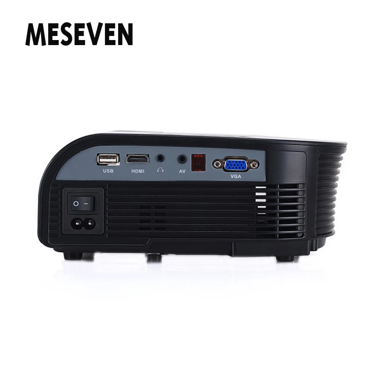 Brand New 2200 Lumens 800*480 Mini LED Video Digital Projector Support HD 1080P for TV Games Office Business Travel Outdoor | Электроника