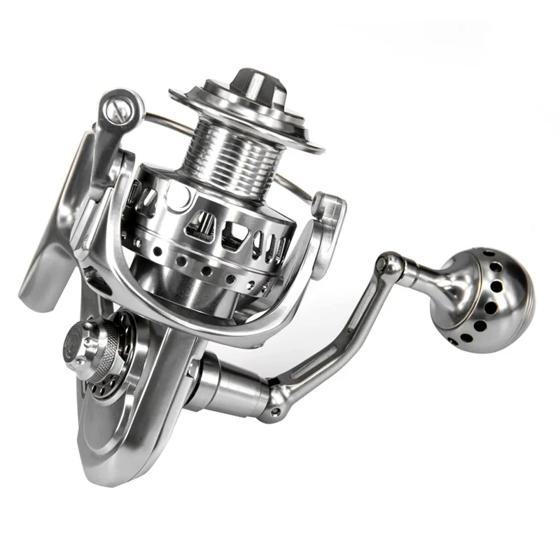 Катушка рыболовная DEUKIO MC3000/MC4000/MC5000/MC6000 цельнометаллическая Звездочка из