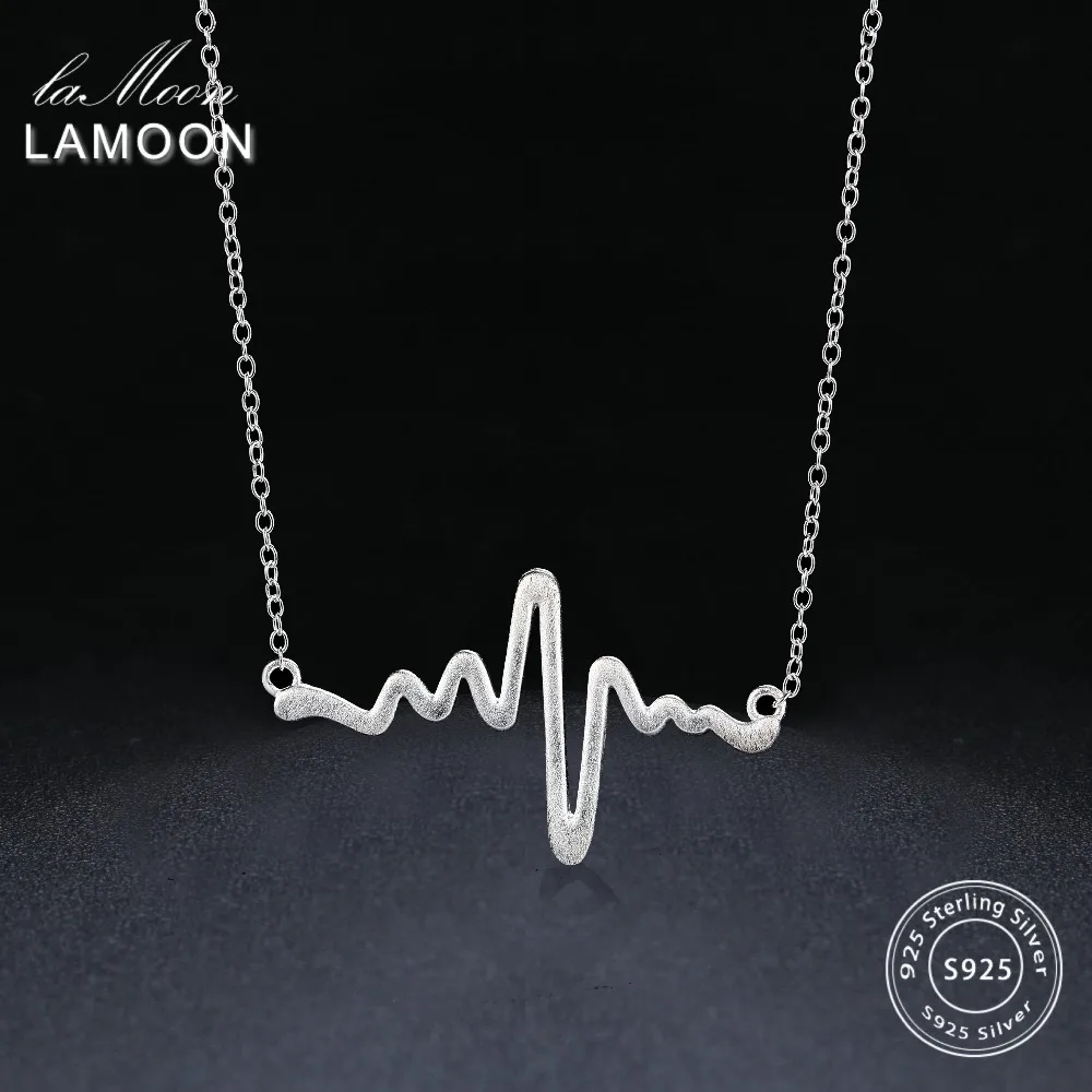 Ламон 2017 проволочная электрокардиограмма волнистая цепь ожерелье из