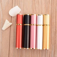 8ml polygon aluminum refillable perfume bottle spray empty cosmetic container wholesale hot