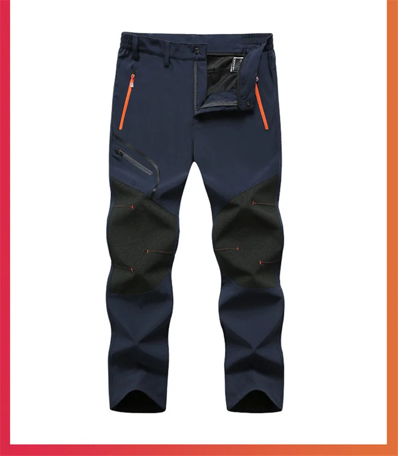 Мужские быстросохнущие брюки Gore-Tex на открытом воздухе, весенние и осенние тонкие микроэластичные водонепроницаемые дышащие брюки