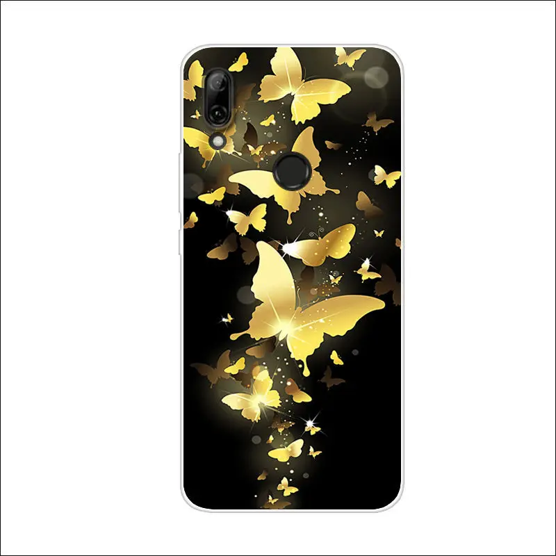 Чехол для Huawei P Smart Z силиконовый мягкий чехол из ТПУ телефона смартфона задняя