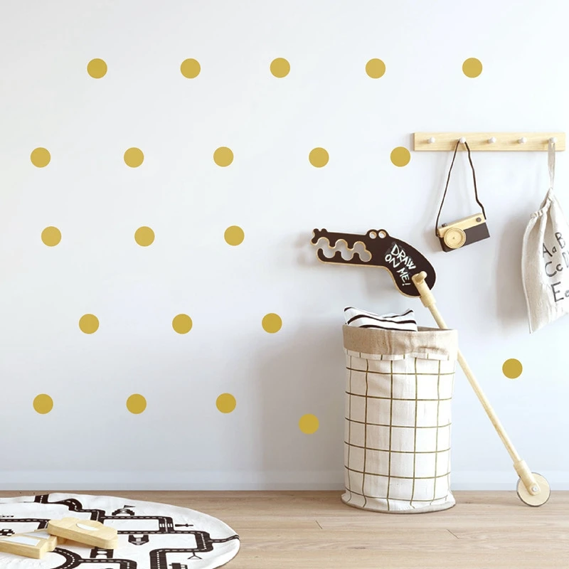 120/70 шт. съемные круглые наклейки в горошек|removable wall decals|wall decalssticker remover |