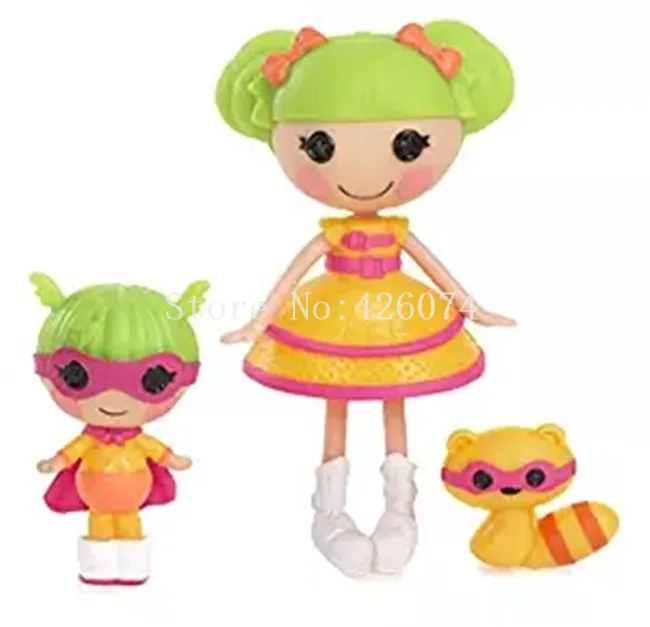Новая мода Lalaloopsy Minis Sisters фигурки Куклы для девочек детские игрушки украшения детские рождественские подарки
